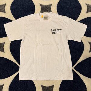 Gallery Dept Souvenir White Tee Mens Size Large